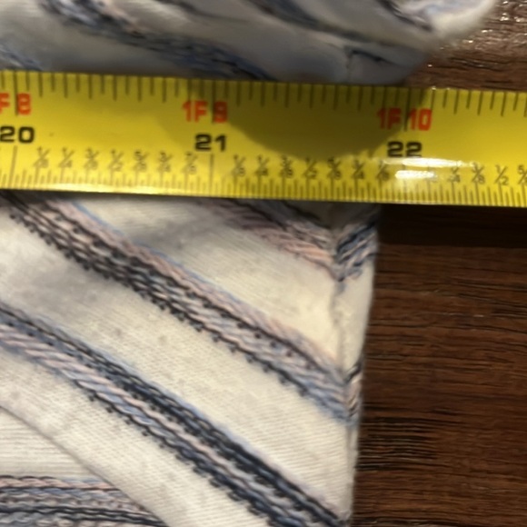 Chico’s Santa Fe Spliced Textured Asymmetrical  Tunic Size 3 - Picture 5 of 8